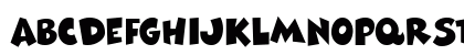 ComixHeavy Regular Lowercase Preview