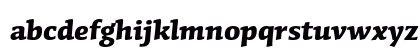 Conga Brava Std Bold Lowercase Preview