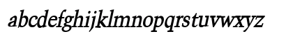 Congo-Condensed Bold Italic Lowercase Preview
