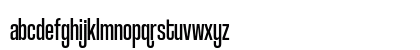 Coolvetica Compressed Regular Lowercase Preview