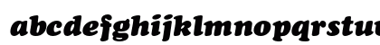 Cooper Std Black Italic Lowercase Preview