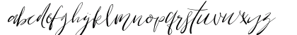 Cottage Gardens Italic Lowercase Preview