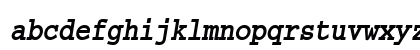 CourierCond Bold-Oblique Preview