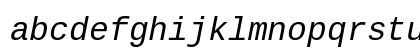 Cousine for Powerline Italic Preview