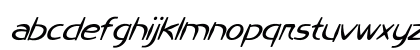 Crackhaus Italic Lowercase Preview