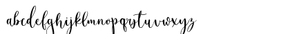 Craftylover Regular Lowercase Preview