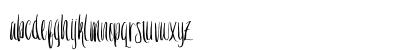Crash One Regular Lowercase Preview