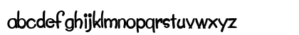 Crayon Bold Lowercase Preview