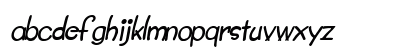 Crayon Italic Lowercase Preview