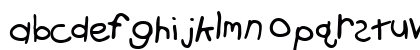Crayon Regular Lowercase Preview