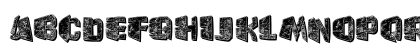 Cream Splashed Regular Lowercase Preview