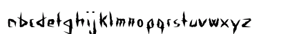 Creepflick Bold Lowercase Preview