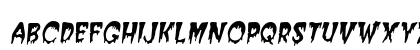 Creepy-Condensed Italic Preview