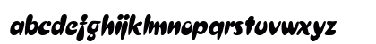 Cressida kursiv Lowercase Preview