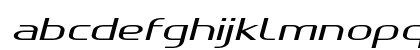 Crevil Extra-expanded Regular Lowercase Preview