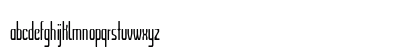 Crevio Extra-condensed Bold Lowercase Preview