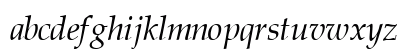 CriteriaOSSSK Italic Preview