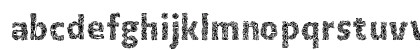 Crystalline Negative Lowercase Preview