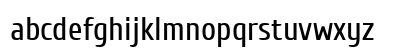 Cuprum Regular Lowercase Preview