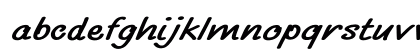 Dainty Type Extra-expanded Italic Preview