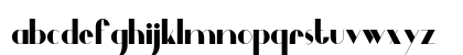 Dalmais Regular Lowercase Preview