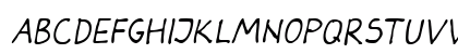 Darbog Italic Lowercase Preview