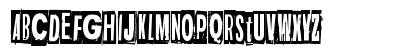 Dark monday black Regular Lowercase Preview