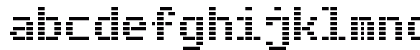 Dash Digital-7 Regular Lowercase Preview