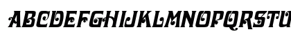 Davis Italic Lowercase Preview