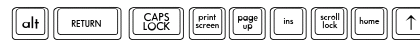 DavysKeyCaps Regular Lowercase Preview