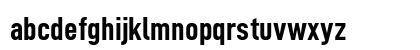 D-DIN Condensed DINCondensed-Bold Lowercase Preview