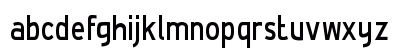 De Luxe Regular Lowercase Preview