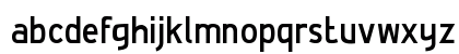 De Luxe Regular Lowercase Preview