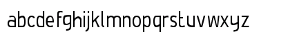 De Luxe Regular Lowercase Preview