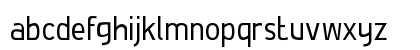 De Luxe Regular Lowercase Preview