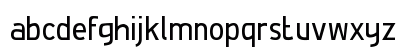De Luxe Regular Lowercase Preview