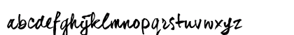 dear_JoeHannes_TRIAL Regular Lowercase Preview