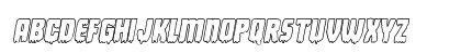 Deathblood Outline Italic Italic Preview
