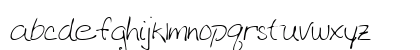 DebbiesHand Regular Lowercase Preview