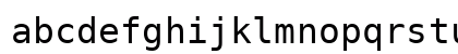 DejaVu LGC Sans Mono Book Lowercase Preview
