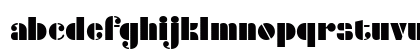 Densmore Regular Lowercase Preview