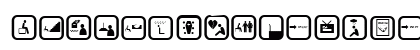 DEPRESSIVE ICON Regular Lowercase Preview