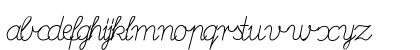 Deutsche Normalschrift Italic Lowercase Preview