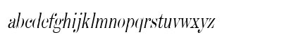 Devine-Condensed Italic Lowercase Preview