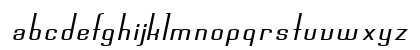Devon-Extended Italic Lowercase Preview