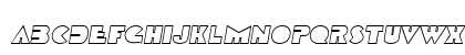 DevotionOutline Oblique Lowercase Preview