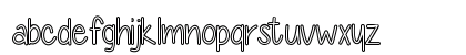 DiamondGirl Medium Lowercase Preview