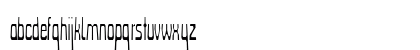 Diasmo Extra-condensed Regular Lowercase Preview