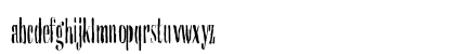 Dieproud Regular Lowercase Preview