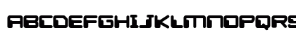 Digital End Regular Lowercase Preview